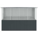 Bird Cage Anthracite 165 x 318 x 200 cm Galvanised Steel