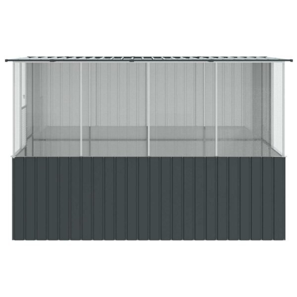 Bird Cage Anthracite 165 x 318 x 200 cm Galvanised Steel