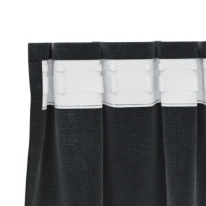 Blackout Curtains 2 pcs Black 140 x 225 cm Velvet