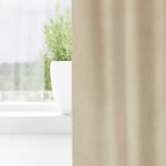 Blackout Curtains 2 pcs Cream 140 x 260 cm Velvet