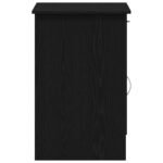 Desk with Drawer Black Oak 100 x 50 x 76 cm Engineered Wood