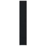 Bathroom Cabinet Black Oak 30 x 30 x 183,5 cm Engineered Wood