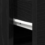 Bathroom Cabinet Black Oak 65 x 33 x 60 cm Engineered Wood