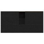 Bathroom Cabinet Black Oak 65 x 33 x 60 cm Engineered Wood