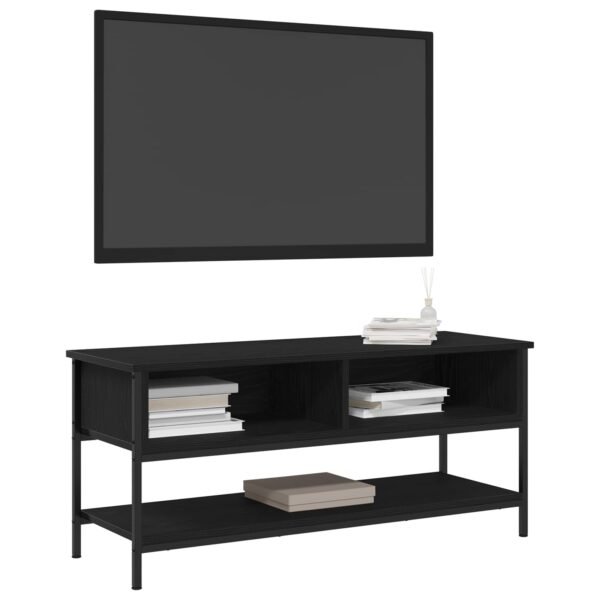 TV Cabinet Set Black Oak 100 x 35 x 45 cm Engineered Wood