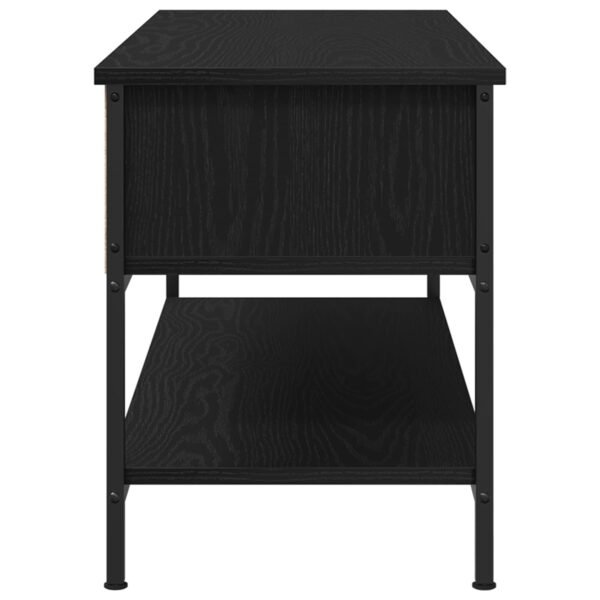 TV Cabinet Set Black Oak 100 x 35 x 45 cm Engineered Wood