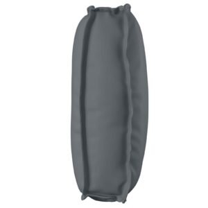 Cushion Anthracite 120 x 50 x 12 cm Oxford Fabric