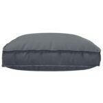 Cushion Anthracite 120 x 80 x 12 cm Oxford Fabric
