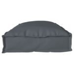 Cushion Anthracite 100 x 40 x 8 cm Oxford Fabric