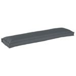 Pallet Cushion Set 2 pcs Anthracite 150 x 40 x 8 cm