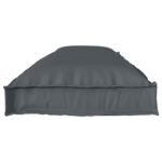 Pallet Cushion Set 2 pcs Anthracite 150 x 40 x 8 cm