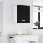 Hanging Cabinet Black Oak 50 x 31 x 60 cm Engineered Wood