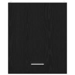 Hanging Cabinet Black Oak 50 x 31 x 60 cm Engineered Wood