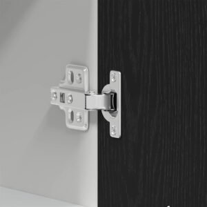 Hanging Cabinet Lyon Black Oak 60 x 31 x 60 cm Engineered Wood
