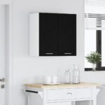 Hanging Cabinet Lyon Black Oak 60 x 31 x 60 cm Engineered Wood