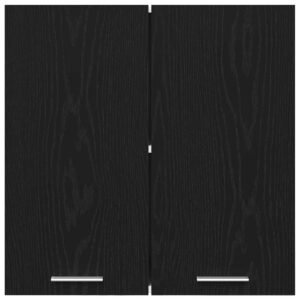 Hanging Cabinet Lyon Black Oak 60 x 31 x 60 cm Engineered Wood