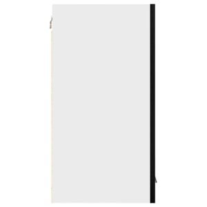 Hanging Cabinet Lyon Black Oak 60 x 31 x 60 cm Engineered Wood