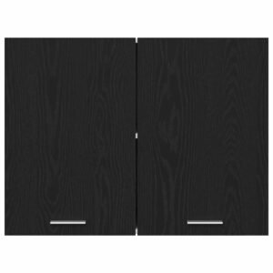 Hanging Cabinet Lyon Black Oak 80 x 31 x 60 cm Engineered Wood