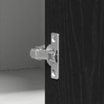 Hanging Cabinet Lyon Black Oak 57 x 57 x 60 cm Engineered Wood