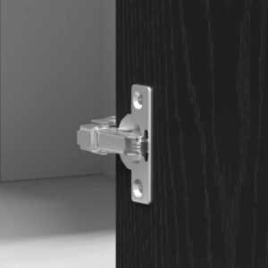 Hanging Cabinet Lyon Black Oak 57 x 57 x 60 cm Engineered Wood