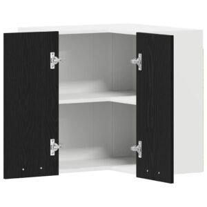 Hanging Cabinet Lyon Black Oak 57 x 57 x 60 cm Engineered Wood