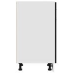 Hanging Cabinet Black Oak 30 x 46 x 81,5 cm Engineered Wood