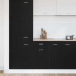 Hanging Cabinet Black Oak 40 x 46 x 81,5 cm Engineered Wood