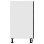 Hanging Cabinet Black Oak 40 x 46 x 81,5 cm Engineered Wood