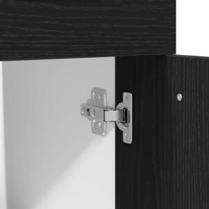 Hanging Cabinet Black Oak 50 x 46 x 81,5 cm Engineered Wood