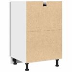 Hanging Cabinet Black Oak 50 x 46 x 81,5 cm Engineered Wood
