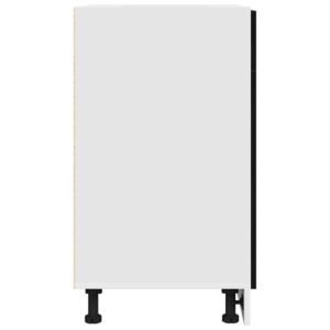Hanging Cabinet Black Oak 50 x 46 x 81,5 cm Engineered Wood