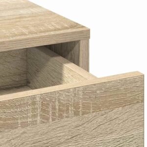 Dressing Table Sonoma Oak 78,5 x 41 x 135 cm Engineered Wood