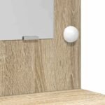Dressing Table Sonoma Oak 78,5 x 41 x 135 cm Engineered Wood