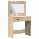 Dressing Table Sonoma Oak 78,5 x 41 x 135 cm Engineered Wood