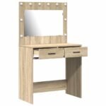 Dressing Table Sonoma Oak 78,5 x 41 x 135 cm Engineered Wood
