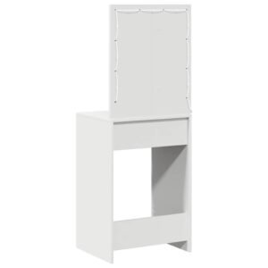 Dressing Table White 50 x 41 x 135 cm Engineered Wood