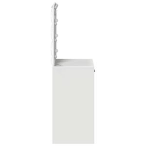 Dressing Table White 50 x 41 x 135 cm Engineered Wood