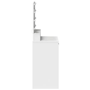 Dressing Table White 50 x 41 x 135 cm Engineered Wood