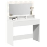 Dressing Table White 100 x 41 x 135 cm Engineered Wood