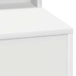 Dressing Table White 50 x 41 x 135 cm Engineered Wood