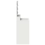 Dressing Table White 50 x 41 x 135 cm Engineered Wood