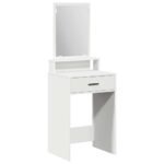Dressing Table White 50 x 41 x 140 cm Engineered Wood