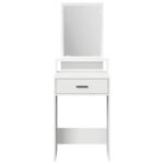 Dressing Table White 50 x 41 x 140 cm Engineered Wood