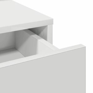 Dressing Table White 100 x 41 x 140 cm Engineered Wood