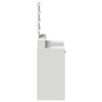 Dressing Table White 79 x 41 x 140 cm Engineered Wood