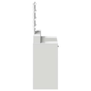 Dressing Table White 79 x 41 x 140 cm Engineered Wood