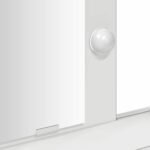Dressing Table White 100 x 41 x 140 cm Engineered Wood