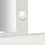 Dressing Table White 102 x 33 x 135 cm Engineered Wood