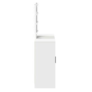 Dressing Table White 102 x 33 x 135 cm Engineered Wood