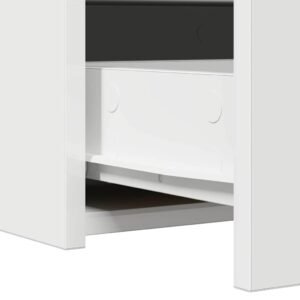 Dressing Table White 60 x 40 x 70 cm Engineered Wood
